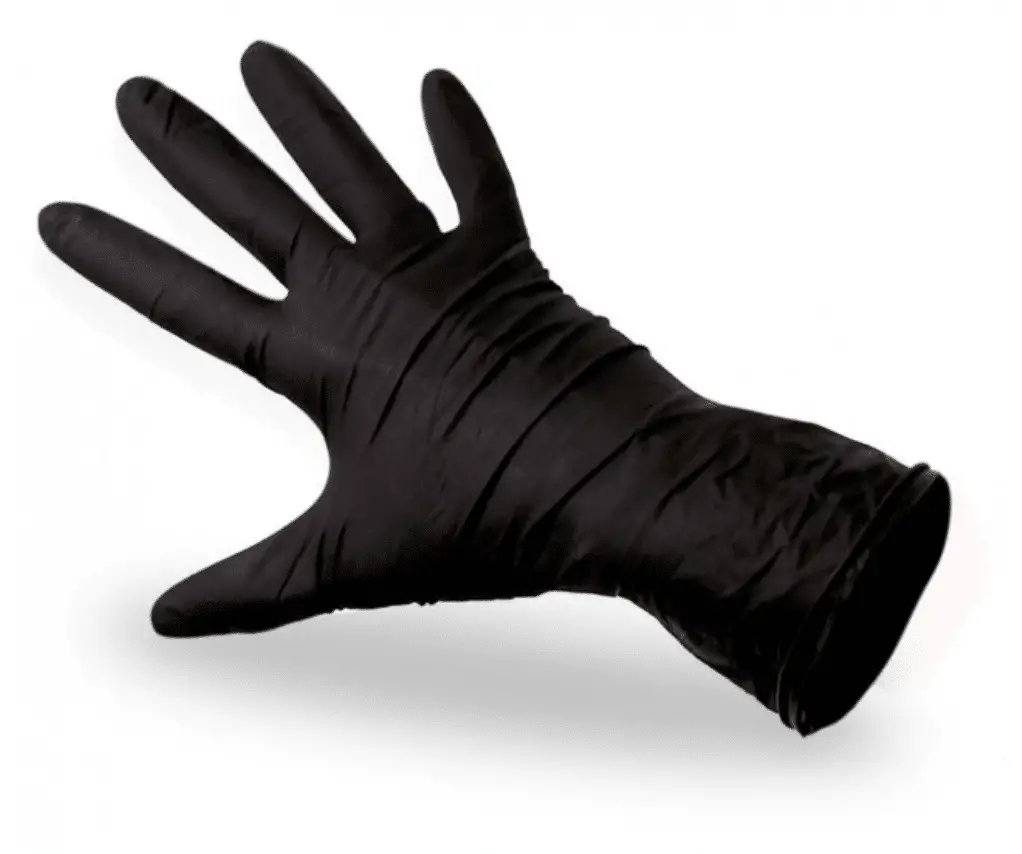 Guantes negros de Nitrilo