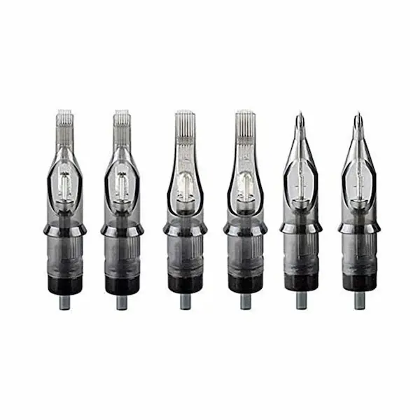 Muestra de agujas cartuchos para tatuar Agujas cartuchos para tatuar