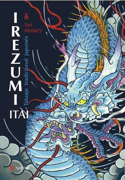 Libro de tatuaje japonés Irezumi Itai. Tatuaje tradicional japonés