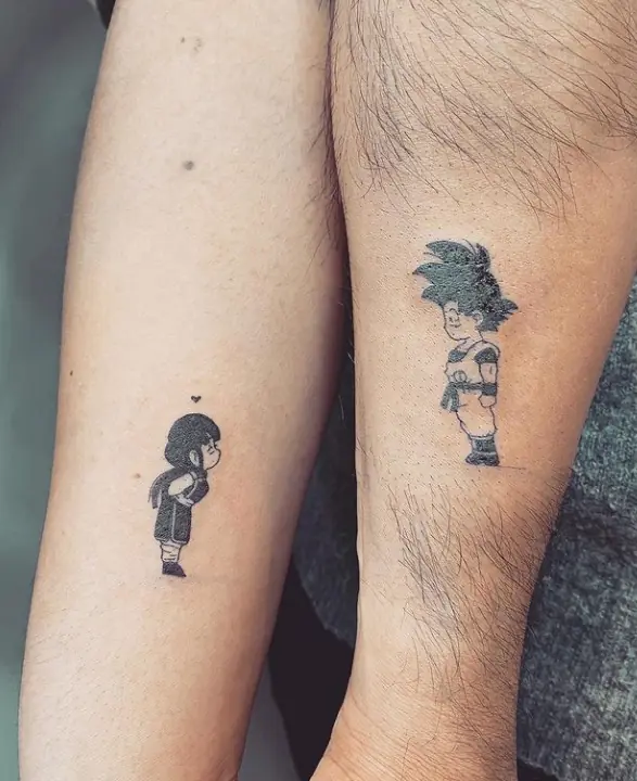 Tatuajes para parejas frikis original