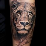 Diseños y significado tatuaje de leona