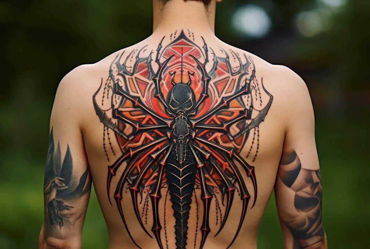 aprendeatatuar - tatuaje de araña historia, significado y diseños