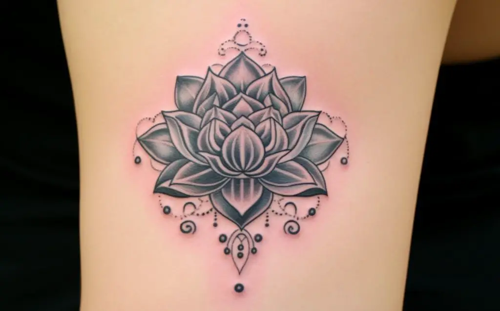 flor de loto significado tatuaje celta