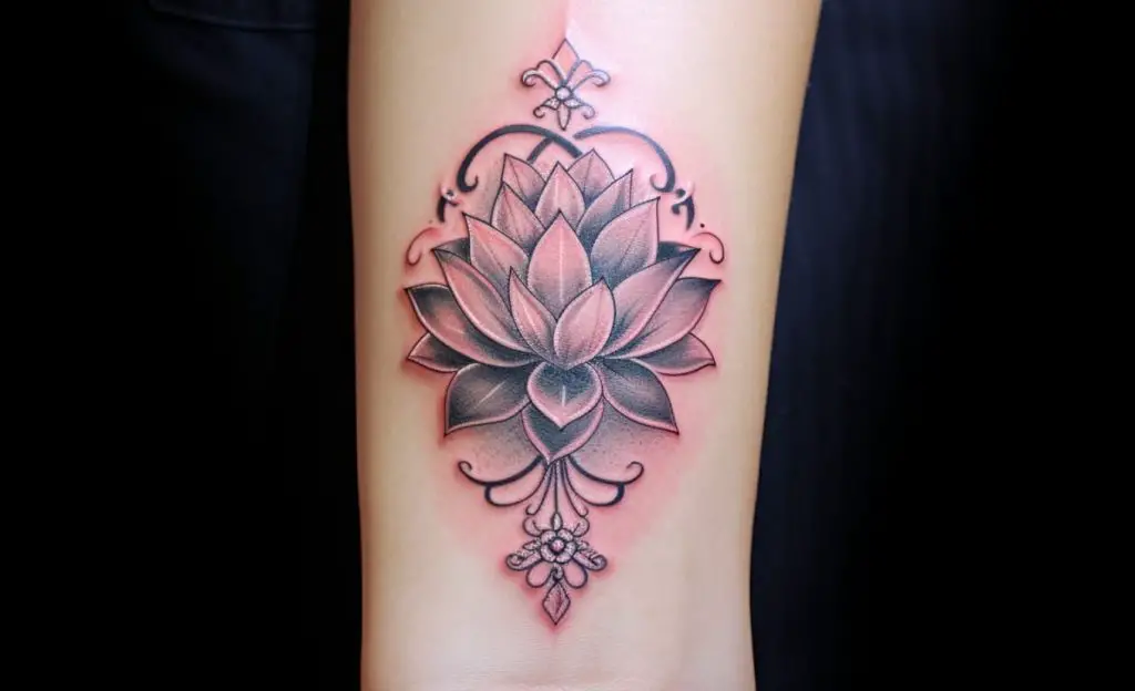 flor de loto significado tatuaje hindu