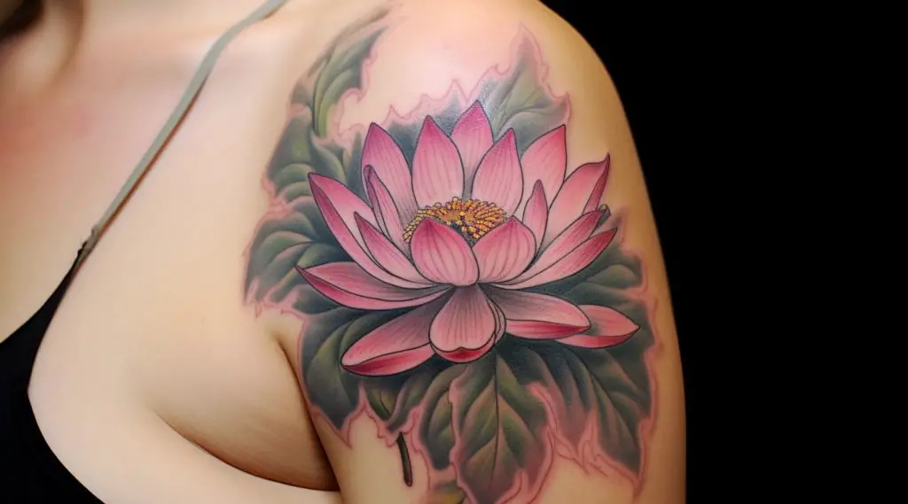flor de loto significado tatuaje japones