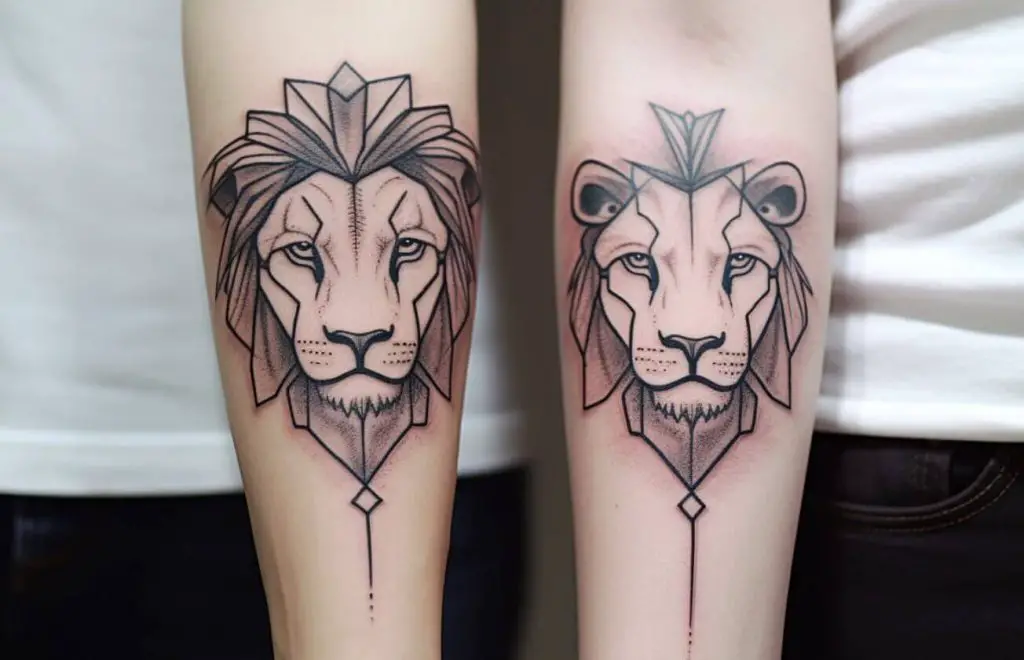 significado de tatuaje leona mujer