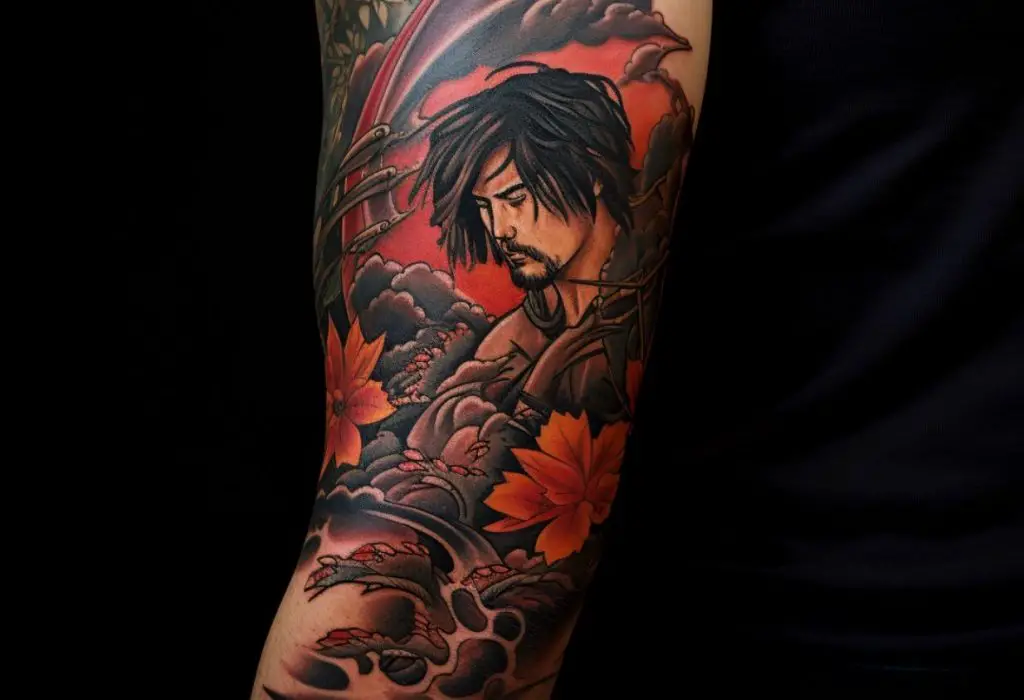 tatuaje goteando tinta